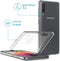 iMoshion Hoesje Geschikt voor Samsung Galaxy A30s / A50 Hoesje Siliconen - iMoshion Design hoesje - Wit / Transparant / Dandelion