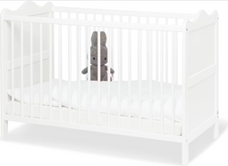 Pinolino Florentina - Kinderbed 60 x 120 cm - Verstelbare bodem 3 hoogtes - (4035769055844)