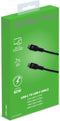 Power Delivery USB-Kabel Type-C to Type-C, 1 meter, Zwart - Rubber - Celly