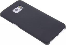 Samsung Galaxy S6 Edge - Hardcase - Matte krasbestendig - Zwart