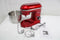 Bourgini Classic Kitchen Chef - Keukenmachine 1300W - 4.5L Mengkom - Rood