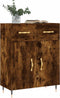 vidaXL - Dressoir - 69,5x34x90 - cm - bewerkt - hout - gerookt - eikenkleurig