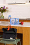 Amuse Plus - Tropical Teens - Lunchbox Large - Broodtrommel - Brooddoos- Koality Time - Blauw - In hoogte verstelbaar - Rekker inclusief - Made in Belgium