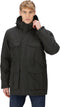 Regatta Palben Parkajack Waterproof Heren Zwart Maat S