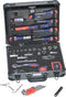 kwb gereedschapskoffer inclusief gereedschapsset, 99-delig, gevuld, robuust en hoogwaardig, ideaal voor huishouden of garage, in stevige aluminium koffer