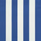 vidaXL - Luifel - uittrekbaar - 150x150 - cm - blauw - en - wit
