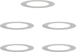 vidaXL - Platteringboom - Ring - 5 - st - Ø60/90 - cm - Gegalvaniseerd - Staal