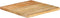 vidaXL - Tafelblad - met - natuurlijke - rand - 40x40x3,8 - cm - massief - mangohout