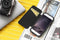 Just Mobile Quattro - leren folio hoesje - optimale bescherming - zwart