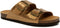 Scholl Jackie 2 - Platte sandalen - 2 Riemen Synthetisch Gelamineerd Leer - Brons