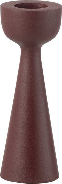 J-Line kaarshouder Cone - aluminium - kastanjebruin - large
