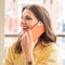 Accezz Liquid Silicone Backcover - iPhone 15 Pro Max - Schokabsorberend - Oranje