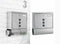 Haushalt Brievenbus Staal Inclusief Krantenhouder - 30,5 x 9,6 x 33,5 cm