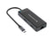 Conceptronic DONN14G - Hub USB - 100 W - 4K Ultra HD - Zwart Grijs