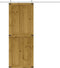 vidaXL - Schuifdeur - CORONA - 80x210 - cm - massief - grenenhout