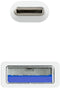 Nanocable 10.01.4001-W - USB-C naar USB A - 100 cm - Wit