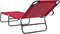 vidaXL - Opvouwbare - Ligbedden - 2 - stuks - Draagbaar - Rood - 600D - Oxford - Stof