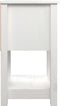 vidaXL - Nachtkastjes - 2 - st - 40x35x61,5 - cm - massief - grenenhout - wit
