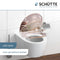SCHÜTTE 82380 - WC-Bril - Duroplast - Soft Close - Afklikbaar - RVS-Scharnieren - Beige