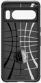 Spigen Rugged Armor - Soft case - TPU - Militaire standaard - Zwart