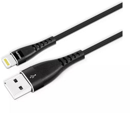 Philips DLC5204V/00 - Oplader USB - Lightning - 120 cm - Zwart