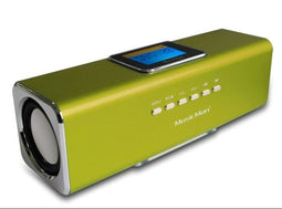 Technaxx MusicMan MA - Soundstation - Mobiel stereoluidsprekersysteem met display - Geel