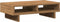 vidaXL - Monitorstandaard - 50x27x15 - cm - bewerkt - hout - artisanaal - eikenkleur
