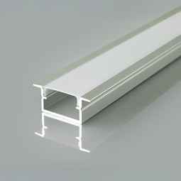 V-TAC VT-71007 - LED strip inbouwprofiel - 2 meter - Aluminium zilver