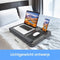 Laptop kussen - Schoot tafel - Verstelbaar - Standaard voor Thuiswerken - Bedtafel - Laptray en