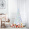 Coast Kunstkerstboom - 120 cm - 130 takken - Veelkleurige LED - Wit