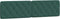 vidaXL - Hoofdbordkussen - 200 - cm - fluweel - donkergroen