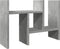 Bureau organiser 34,5x15,5x35,5 cm bewerkt hout betongrijs