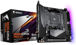 Gigabyte B550I AORUS PRO - Micro ATX Moederbord - AMD B550 Chipset - Wi-Fi 6 - 2.5 GbE LAN