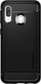 Spigen Rugged Armor - Backcase - Stevige opstaande randen - Zwart
