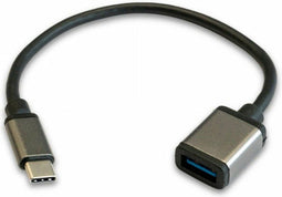 Micro OTG USB 2.0 Cable 3GO C136 20 cm Black