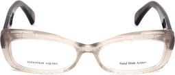 Brillenframe Dames Alexander McQueen AMQ-4203-K6M Grijs Beige