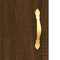 vidaXL - Dressoir - 34,5x34x90 - cm - bewerkt - hout - bruin - eikenkleur