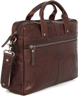 Leren Laptoptas - Florida - Donkerbruin