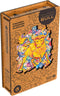 UNIDRAGON Houten Puzzel Voor Volwassenen Dier - Welvarende Stier - 102 stukjes - Small 19x22 cm