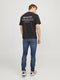 JACK & JONES Glenn Fox - slim fit jeans - Super Stretch - denimblauw