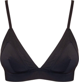 MAGIC Bodyfashion Recycled Mesh Bra - Bralette zonder beugel en pads - V-hals - Zwart