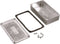 Hammond Electronics 1550WDBK Universele behuizing 115 x 65 x 54.9 Aluminium Zwart 1 stuk(s)