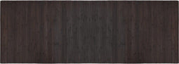 vidaXL - Vloerkleed - rechthoekig - 70x200 - cm - bamboe - donkerbruin