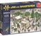 JvH - The Christmas Tree Market - 2000 puzzelstukjes - Multicolor