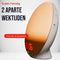 DistinQ Wake-Up Light - Wekkerradio - Dubbele wektijd Slaaphulp USB