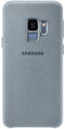Samsung Galaxy S9 - Alcantara Cover - Krasbestendig Schokbestendig - Grijs