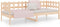 vidaXL - Slaapbank - zonder - matras - 90x190 - cm - massief - grenenhout