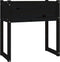 vidaXL - Plantenbak - 78x40x81 - cm - massief - grenenhout - zwart