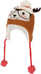 Muts - Kerstman - Multicolor - 100% Polyester - Maat 86-92