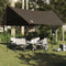 vidaXL - Kampeerluifel - waterdicht - 462x306x211 - cm - bruin